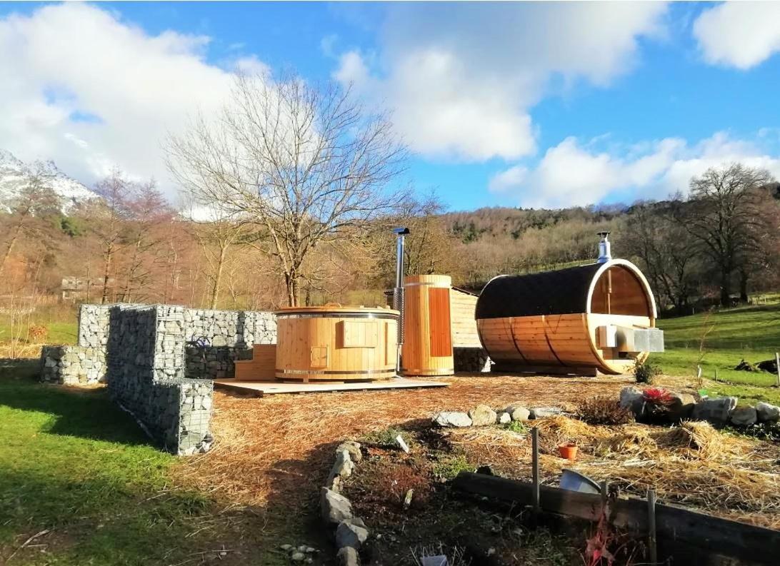 Au-Dela Des Nuages, Maison D'Hotes Insolite & Spa Aubessagne Esterno foto